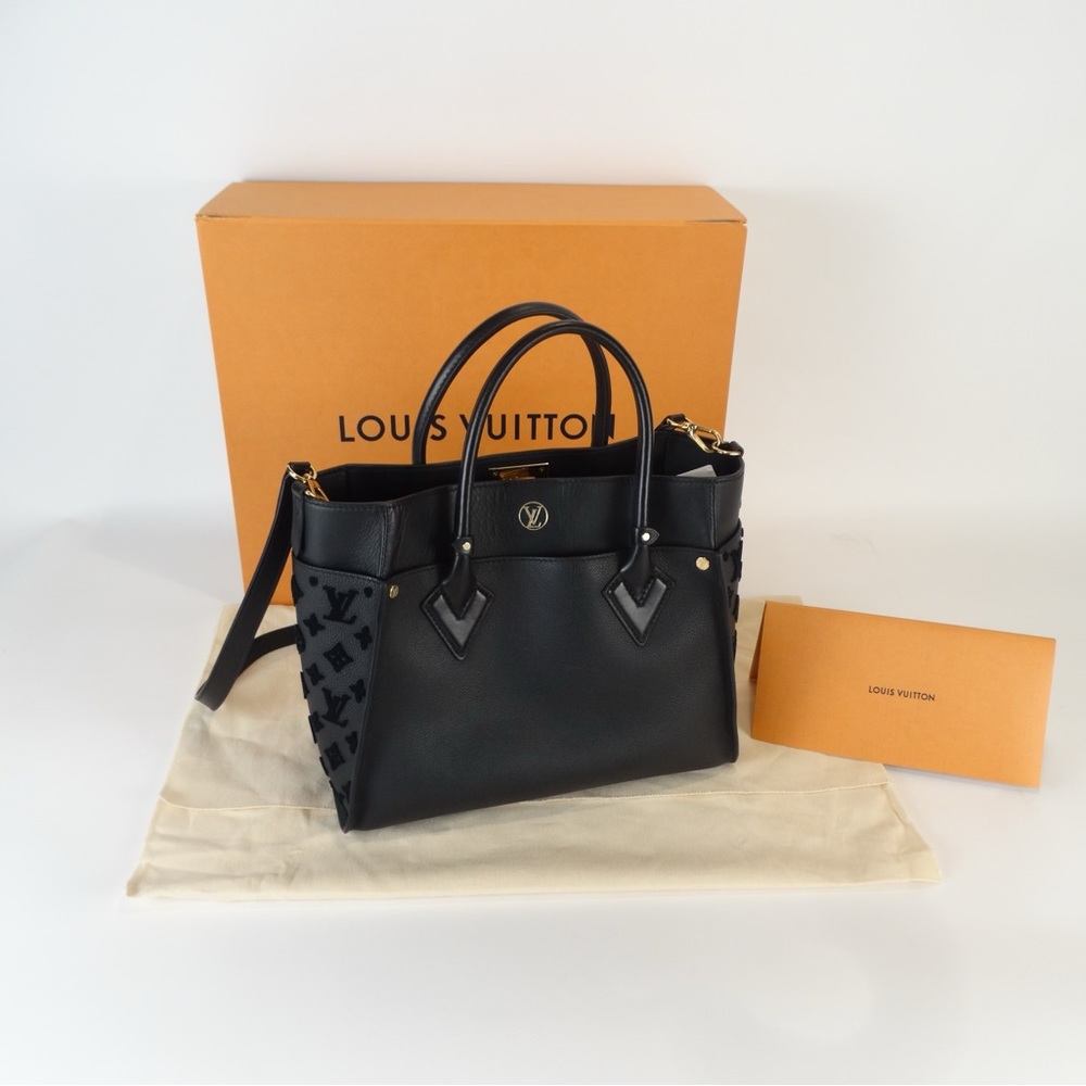 Louis Vuitton on my side MM tote